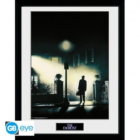 The Exorcist Movie Poster  30 x 40cm Framed Collector Print