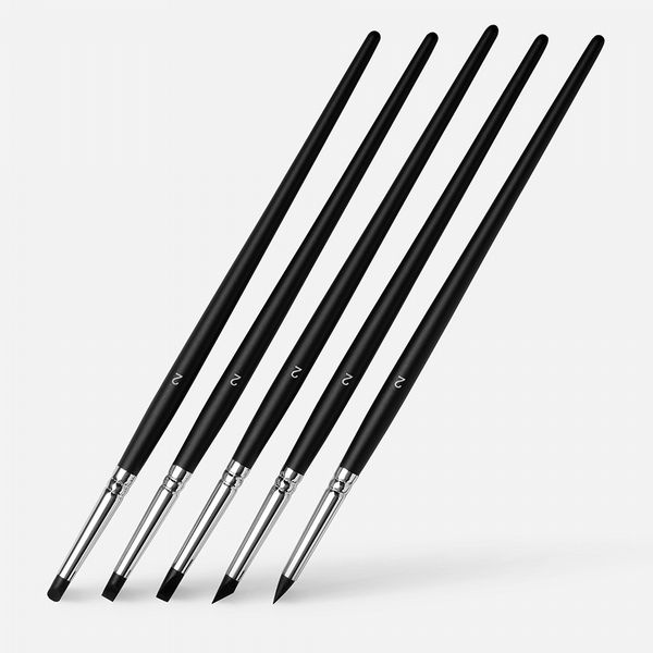 Jackson's : Silicone Shaper Brush : Size 2 : Pack of 5