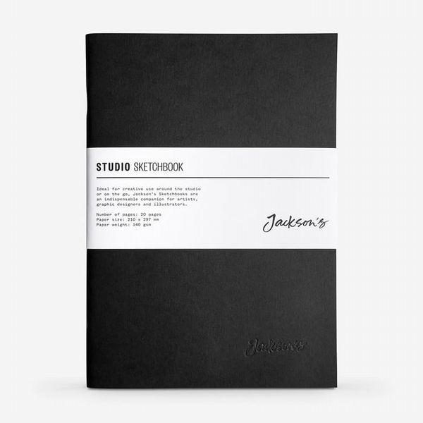 Jackson's : Studio Sketchbook : 140gsm : 40 Pages : A4 Portrait