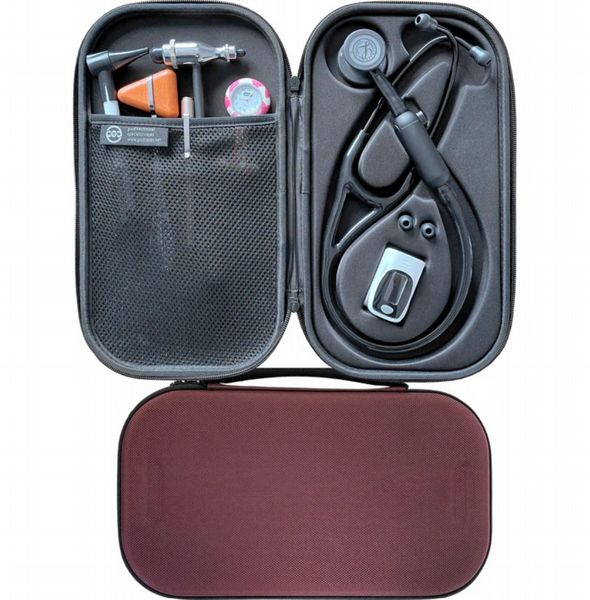 Pod Technical Cardiopod II Stethoscope Case for all Littmann Stethoscopes - Burgundy